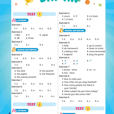 Sách - Phiếu Ôn Hè Tiếng Anh Lớp 4