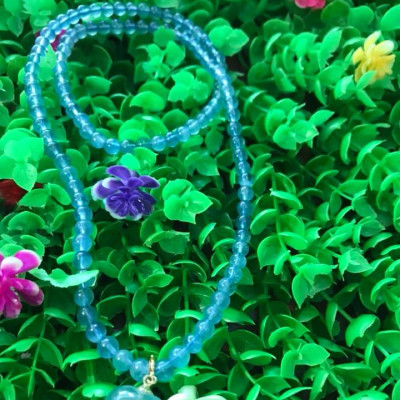 SỢI DÂY CHUYỀN ĐẸP XUẤT SẮC ĐÁ AQUA VIP MẶT TRÁI TIM  DÂY CHUYỀN ĐEO ĐẸP SANG - NHẸ NHÀNG - TỊNH TÂM  ĐẸP LẮM LUÔN NHE CHỊ EM ƠI  MÀU XANH AQUA NHẸ NHÀNG ĐẸP 100% ĐÁ THIÊN NHIÊN