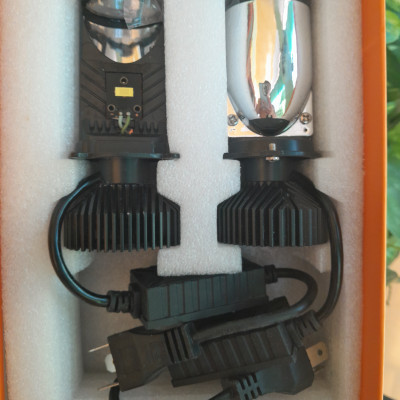 1 CÁI ĐÈN PHA LED Y9 SIÊU SÁNG LẮP XE MÁY ÔTÔ XE ĐIỆN MẪU MỚI CHẤT LƯỢNG 