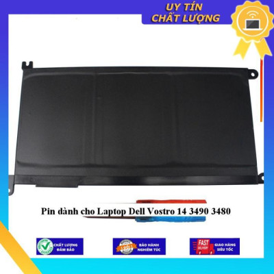 Pin dùng cho Laptop Dell Vostro 14 3490 3480 - Hàng Nhập Khẩu New Seal