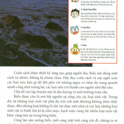 Truyện Tranh Tri Thức Khoa Học - KHỦNG HOẢNG VỀ ĐẠI DƯƠNG VÀ MÔI TRƯỜNG TOÀN CẦU (Bản in màu)