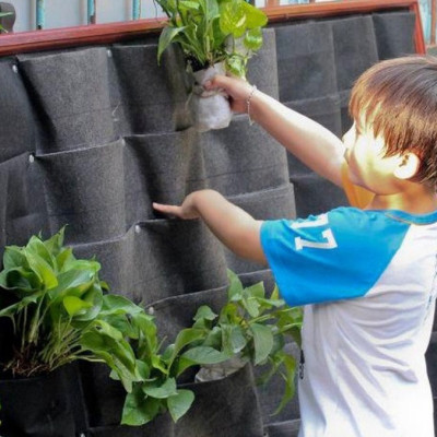 Túi vải, tự trồng rau trong túi vải 21 ngăn cao cấp siêu bền