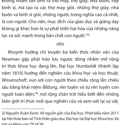 Biện hộ cho một nền giáo dục khai phóng