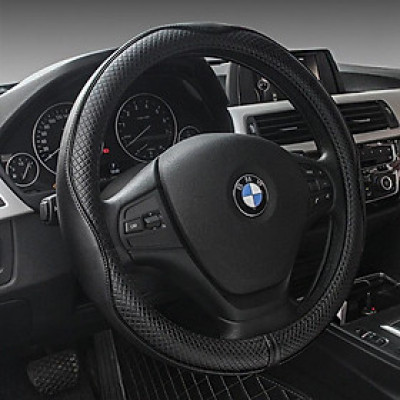 Bọc vô lăng da cao cấp size 37cm cho xe ô tô 4 5 7 chỗ,chất liệu da êm mềm, chống trơn trượt khi dùng,lót cao su