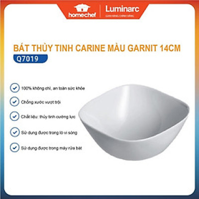 Bát tô/Bộ 4 bát tô thuỷ tinh Luminarc Carine Granit 14cm Q7019/Q7019*4 | Hàng chính hãng