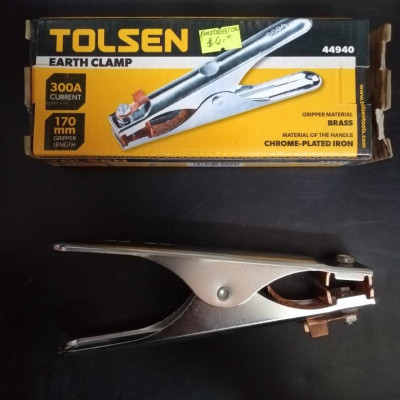 KẸP ĐẤT (MÁX) 300A, 500A TOLSEN 44940, 44941 - HÀNG CHÍNH HÃNG