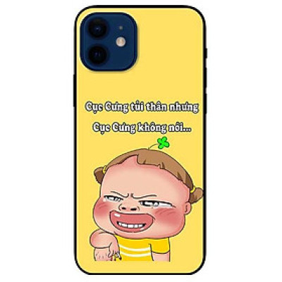 Ốp lưng dành cho Iphone 12 Mini - Iphone 12 - Iphone 12 Pro - 12 Pro Max - mẫu Quỳnh Tủi Thân