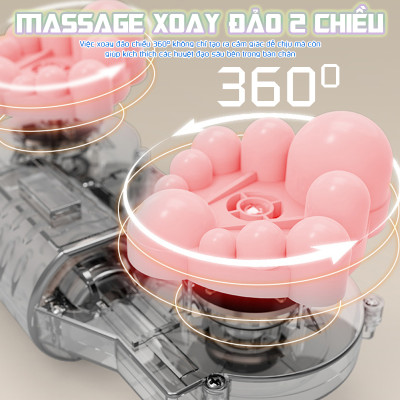 Máy massage bàn chân và bắp chân cải tiến mới Nikio NK-183 - Sử dụng pin sạc