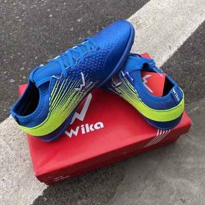 Giày đá banh sân cỏ nhân tạo  wwwika Flash Xanh Biển NEW