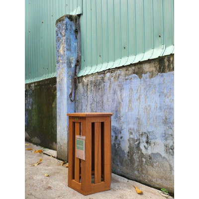 giỏ gỗ đựng hoa, giỏ rác, giỏ đựng ga