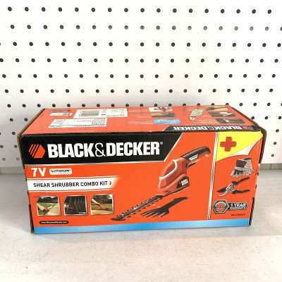 MÁY TỈA CÀNH CÂY CẦM TAY DÙNG PIN 7V BLACK & DECKER GSL700KIT-B1- HÀNG CHÍNH HÃNG