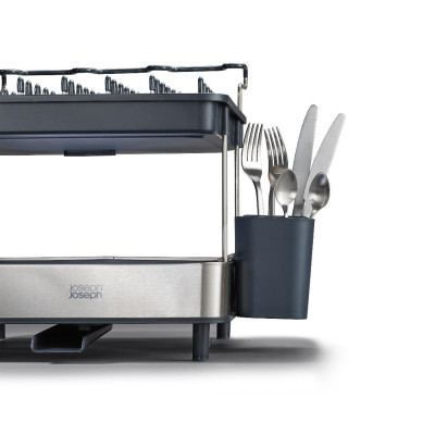 Kệ úp chén bát 2 tầng Josseph Joseph Excel Steel (Grey) - 004786