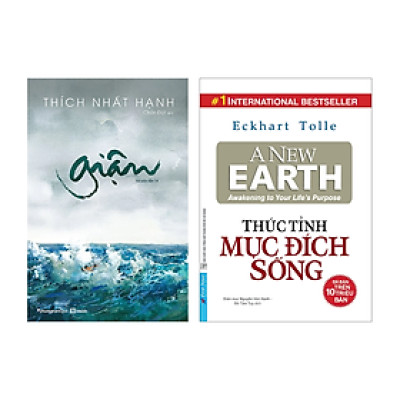 Combo 2 Cuốn Nghệ Thuật Sống Đẹp: Giận + Thức Tỉnh Mục Đích Sống