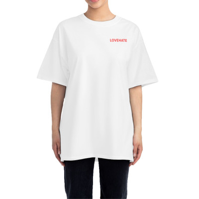 Áo Thun Nữ 100% Cotton In Logo Chữ LOVEHATE