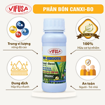 VIF-SMOOTH - Phân bón CanxiBo chai 250ml