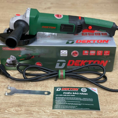MÁY MÀI TAY DÀI CHỈNH TỐC 1350W DEKTON DK-AG1350EC - HÀNG CHÍNH HÃNG