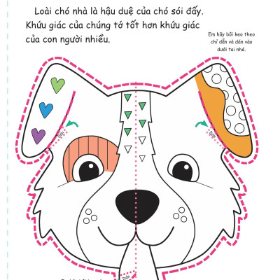 Cắt, Gấp, Tô Màu - Thế Giới Động Vật