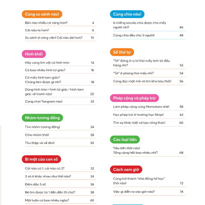 Sách - Wiki Wiki Tiền Tiểu Học - Đứa Trẻ Thiên Tài - Toán Học Vui Nhộn