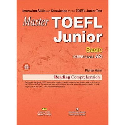 Sách - Master TOEFL Junior Basic A2 - Nhân Trí Việt