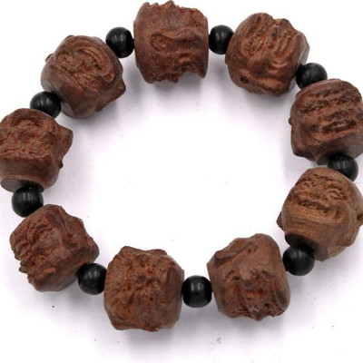 Vòng tay hạt chuỗi thập bát la hán thần mộc