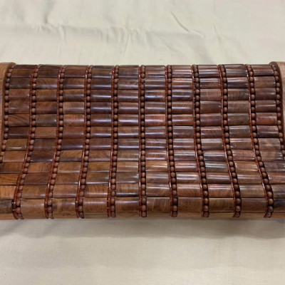 Gối Hạt Gỗ Cao Cấp , Gối Công Thái Học - Kích Thước 43cmx24cmx8/4cm ( video , hình thật )