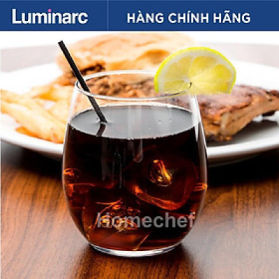 Bộ 6 cốc uống nước, dùng trà thủy tinh trong suốt Primary Cabernet bar 35cl - G3322