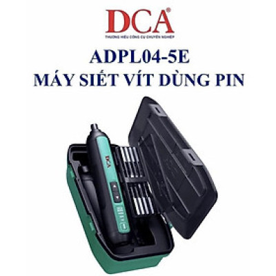 MÁY SIẾT VÍT DÙNG PIN 4V/2AH 5NM DCA ADPL04-5E - HÀNG CHÍNH HÃNG