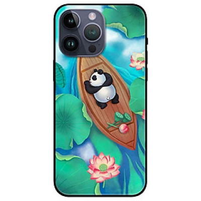 Ốp lưng dành cho Iphone 14 - Iphone 14 Plus - Iphone 14 Pro - Iphone 14 Pro Max - Gấu Trúc Trên Thuyền