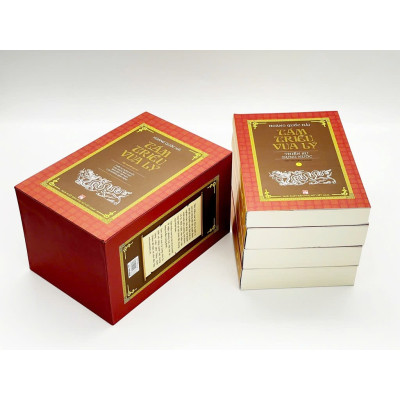 Tám triều vua Lý bộ hộp 4 cuốn - Tiểu thuyết lịch sử Việt Nam - Hoàng Quốc Hải