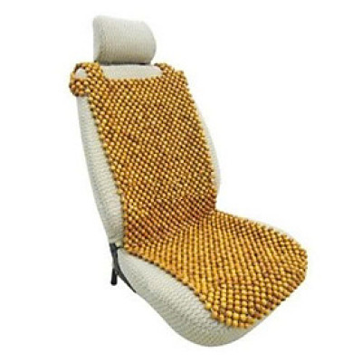 Lót Ghế Xe Ô Tô Hạt  Gỗ Pơ Mu Cao Cấp