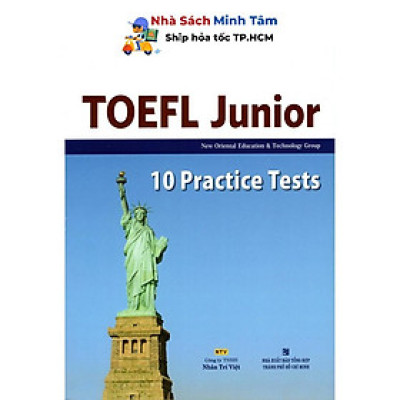 Sách - TOEFL Junior - 10 Practice Tests (Kèm CD) - Nhân Trí Việt
