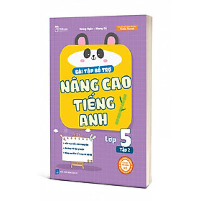 Sách - Bài Tập Bổ Trợ Nâng Cao Tiếng Anh Lớp 5 – Phân loại lẻ/combo