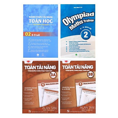 Sách Giáo trình toán lớp 3 ( bộ 4 cuốn )