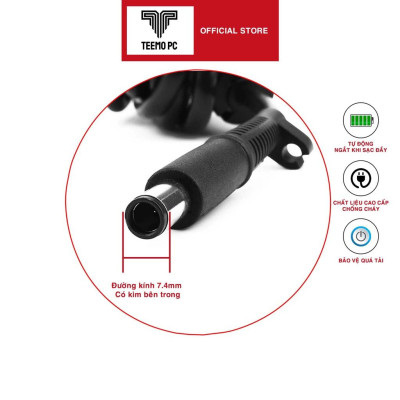 Sạc Tương Thích Cho Laptop Dell Latitude 14 E7490 - Hàng Nhập Khẩu New Seal TEEMO PC TEAC663