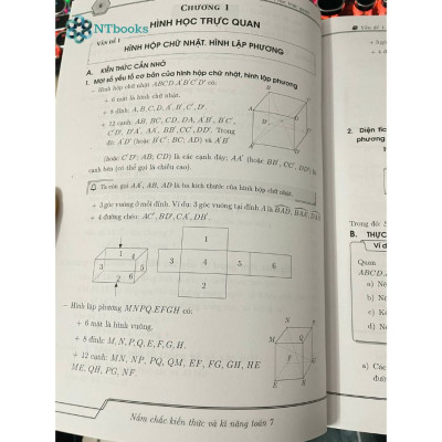 Sách Nắm chắc kiến thức và kĩ năng toán 7 Tập 2 - Hình học - Xác suất thống kê