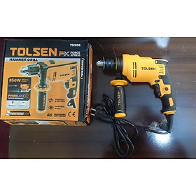 MÁY KHOAN TÁC ĐỘNG 230V, 850W TOLSEN  - HÀNG CHÍNH HÃNG
79506