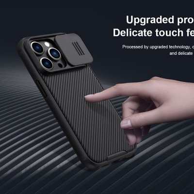 Ốp lưng bảo vệ Camera cho iPhone 14 Pro Max/ 14 Pro/ 14 Plus/ 14 hiệu Nillkin Camshield - hàng nhập khẩu