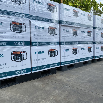 Máy phát điện ABG Max EG3500H - Máy Phát Điện Chạy Xăng Công Suất 3.6Kw Bình Nhiên Liệu Lớn Mức Độ Tiêu Thụ Nhiên Liệu Thấp Tiết Kiệm Điện An Toàn Với Môi Trường Có Thể Khởi Động Bằng Cách Gật Nổ Hoặc Đề 