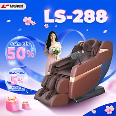 Ghế Massage Toàn Thân Lifesport LS-288, Ghế Massage Giảm Nhức Mỏi Toàn Thân Thư Giãn Tinh Thần Vô Cùng Tốt