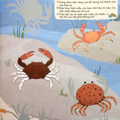 Sticker Bước Vào Thế Giới Thiên Nhiên Kỳ Thú - Tập 1 - Lặn Sâu Vào Thế Giới Dưới Đáy Biển