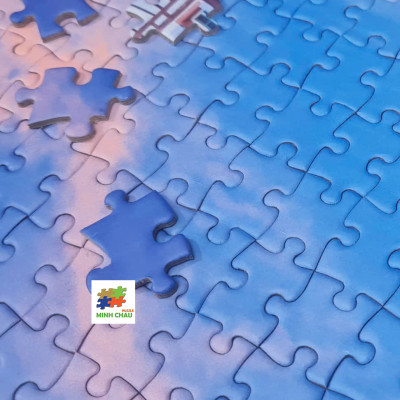 Khoe Sắc - Bộ Tranh Ghép Hình Minh Châu 1500 Mảnh Kích Thước 60x80cm