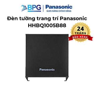 Đèn gắn tường Panasonic HHBQ1005B88, Ánh sáng vàng 3000K, trang trí, thắp sáng lối đi cầu thang, hành lang