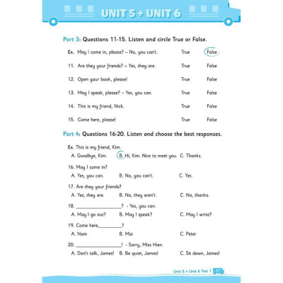 Sách - Big 4 Bộ Đề Tự Kiểm Tra 4 Kỹ Năng Cơ Bản Và Nâng Cao Tiếng Anh Lớp 3 - Tập 1 - Megabook