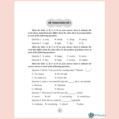 Sách Hack não 25 đề luyện thi vào 10 môn Tiếng Anh (kèm lời giải chi tiết)