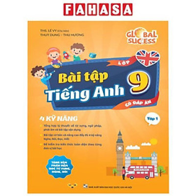 Sách - Global Success - Bài Tập Tiếng Anh 9 - Tập 1 (Có Đáp Án)