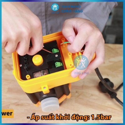Rờ le tự động bơm nước bằng áp suất INGCO WAPS001 | Máy rờ le bơm nước