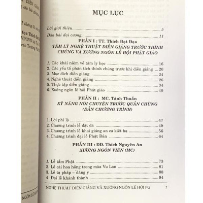 Sách - Nghệ Thuật Diễn Giảng Xướng Ngôn Lễ Hội Phật Giáo - Văn Thành Book