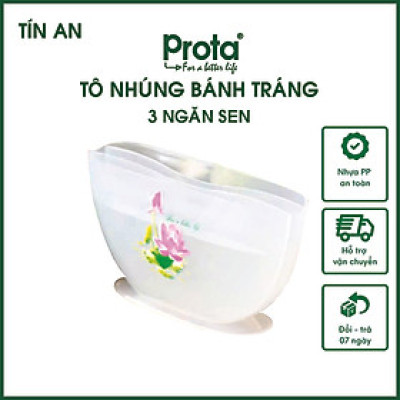 Tô Nhúng Bánh Tráng 3 Ngăn Loại Lớn Prota