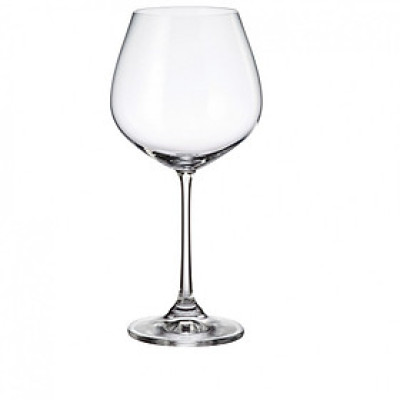 Bộ 6 Ly Rượu Vang Đỏ Crystalite Bohemia Columba 640ml