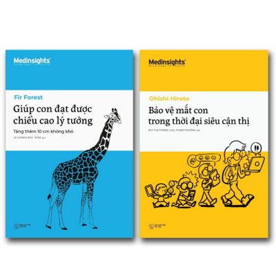 [Tiệm Sách Einstein] Giúp Con Đạt Được Chiều Cao Lý Tưởng + Bảo Vệ Mắt Con Trong Thời Đại Siêu Cận Thị
